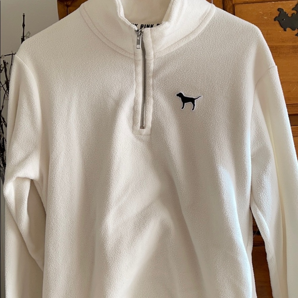 White PINK/Victoria Secret Zip up